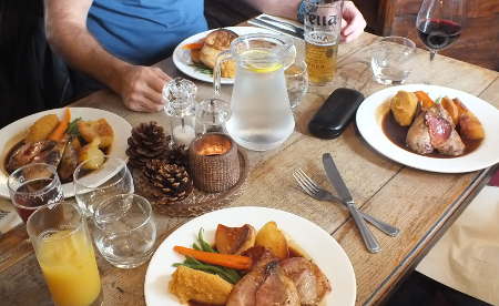 Le Sunday lunch
