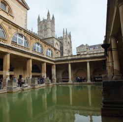 Thermes romains à Bath